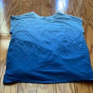 Athleta Girl blue ombré top